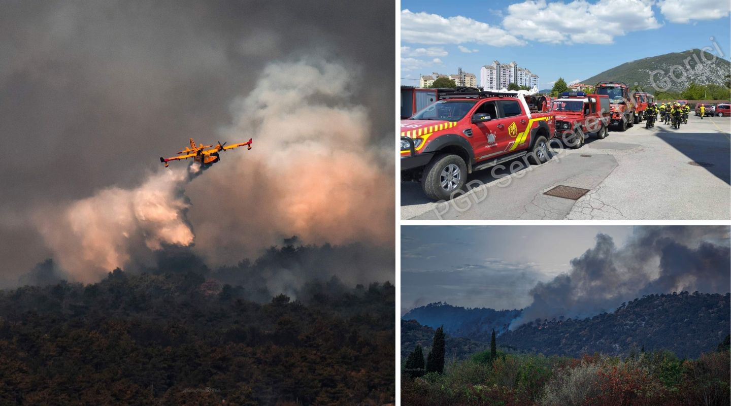 Immagine per «Mano ignota dietro agli incendi», gasilci arrivano in aiuto a Devetachi